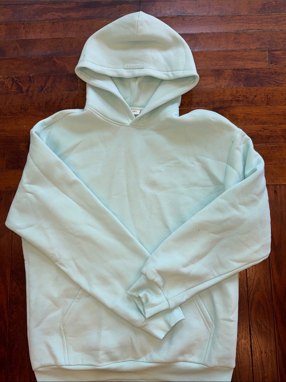 Men's/ Womens Light Mint Hoodie Sweatshirt - Casual Pullover